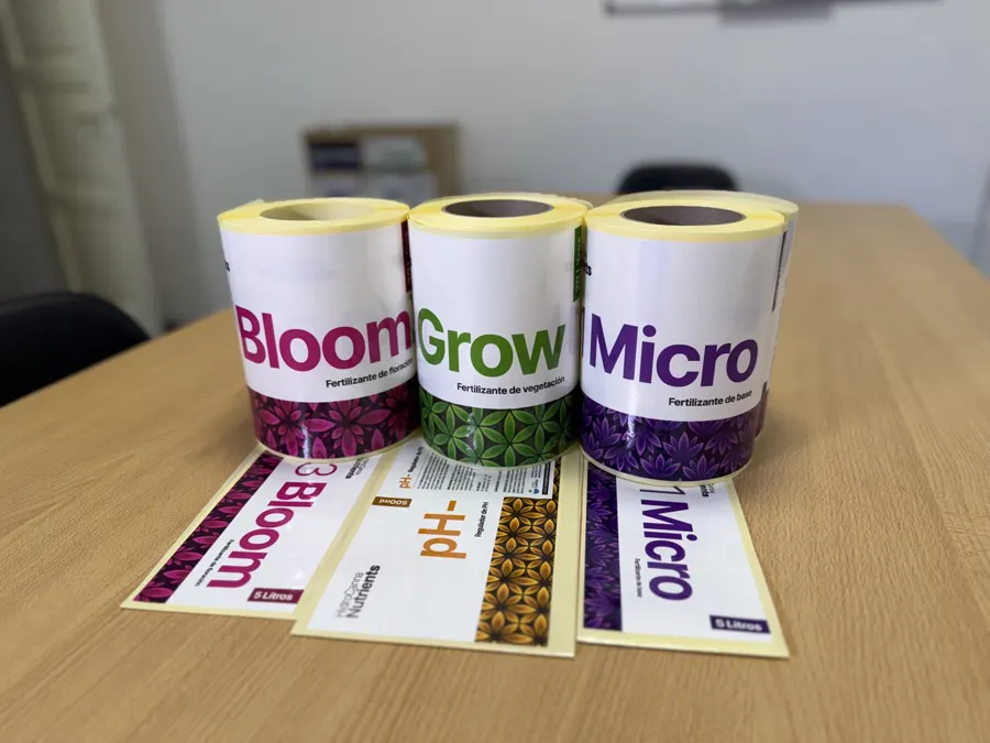 Línea Bloom, Grow y Micro